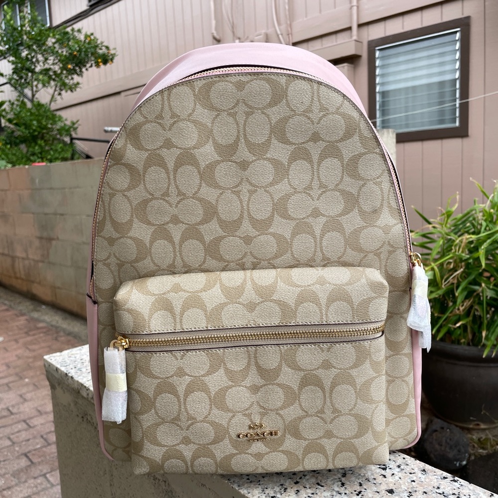 Charlie Backpack In Signature Canvas 58314